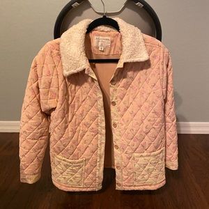 Wild Wawa Women's Patchwork Jacket - Dusty Pink/Oat - S